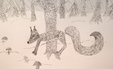  Wiewiórka, rysunek, </br> autor:  <b>  Alan Godula <r>  10 lat