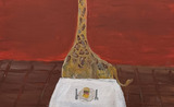 Śniadanie żyrafy, akryle</br> autor: <b> Domagała Marysia, <r>12 lat